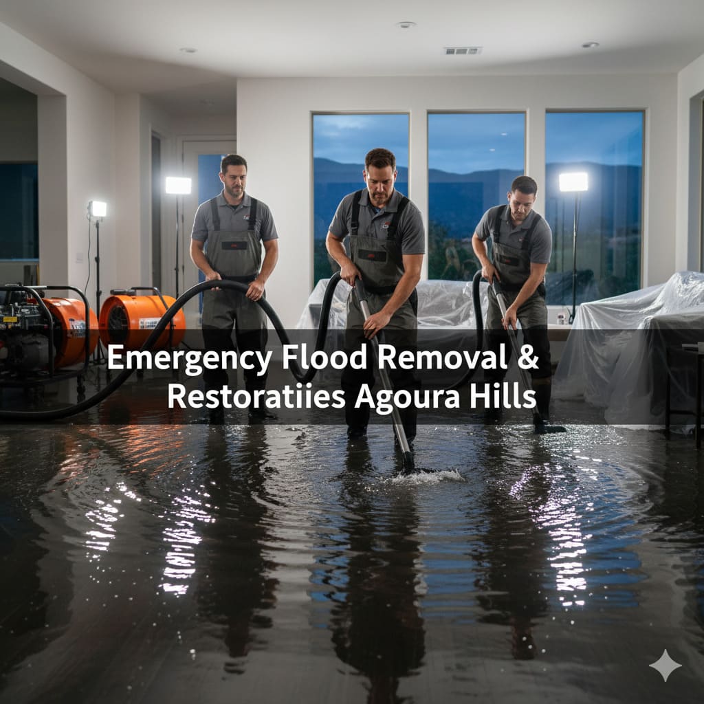 Emergency Flood Removal & Restoration Services Agoura Hills